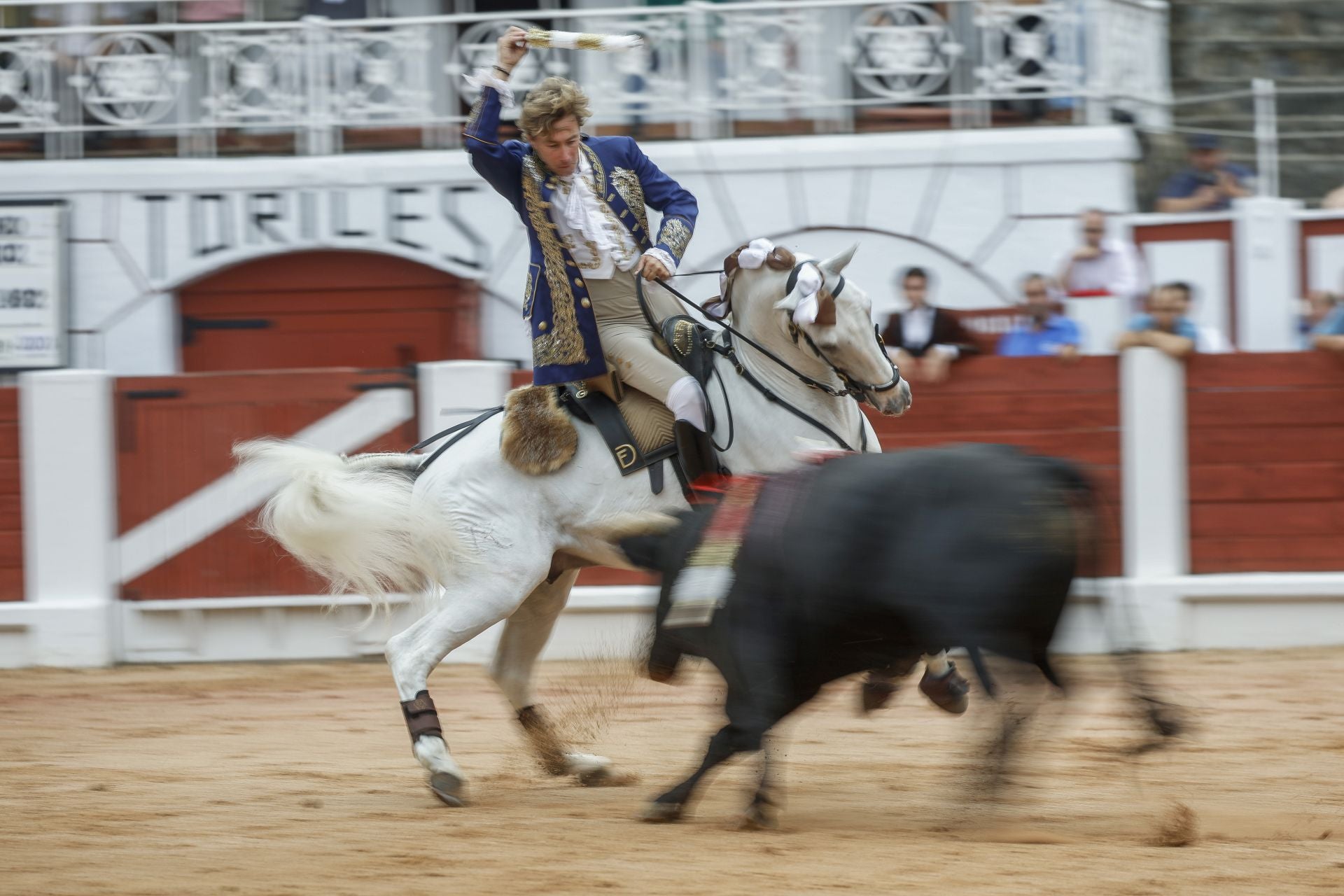 Tarde de rejones en la Feria taurina de Begoña en Gijón