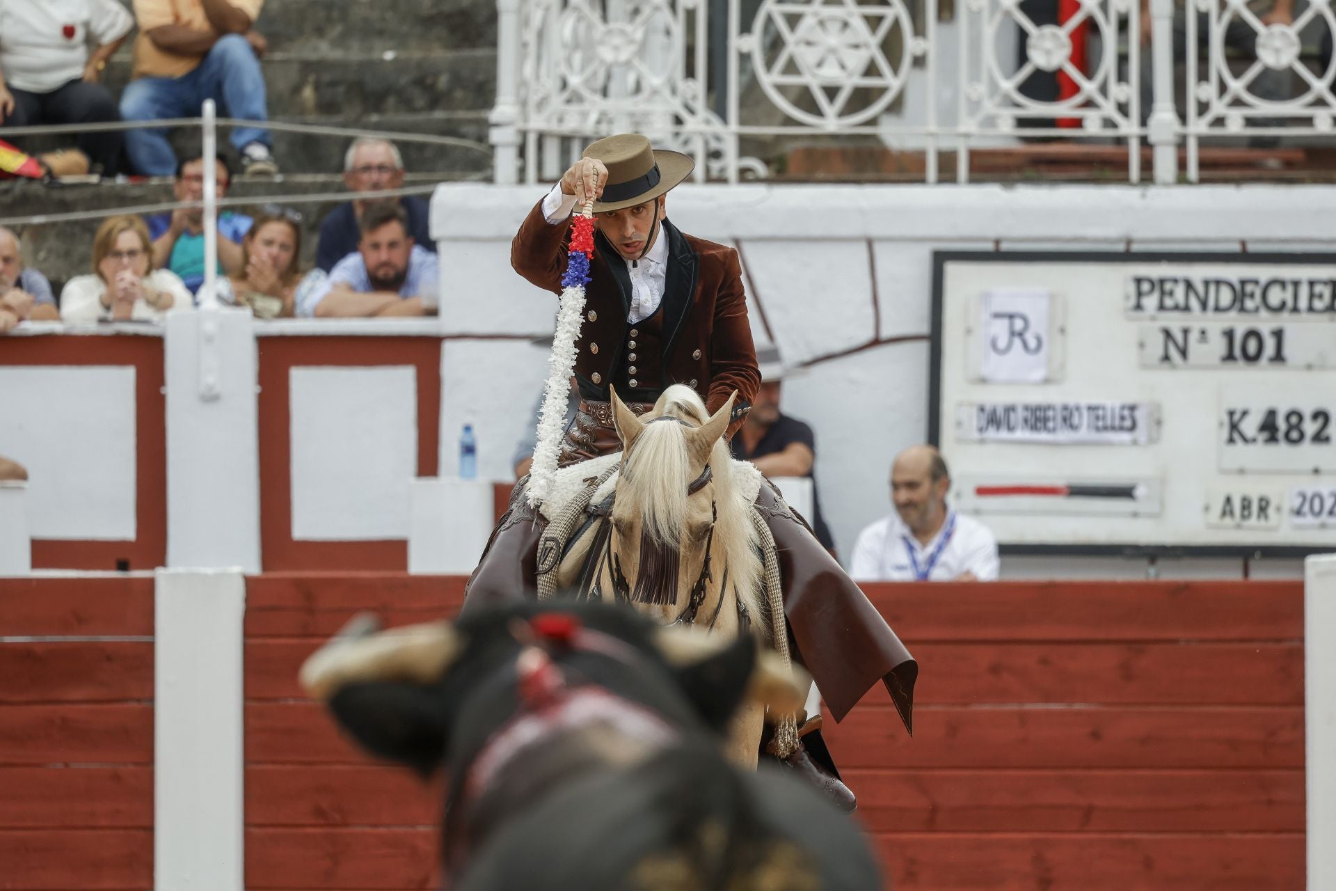 Tarde de rejones en la Feria taurina de Begoña en Gijón