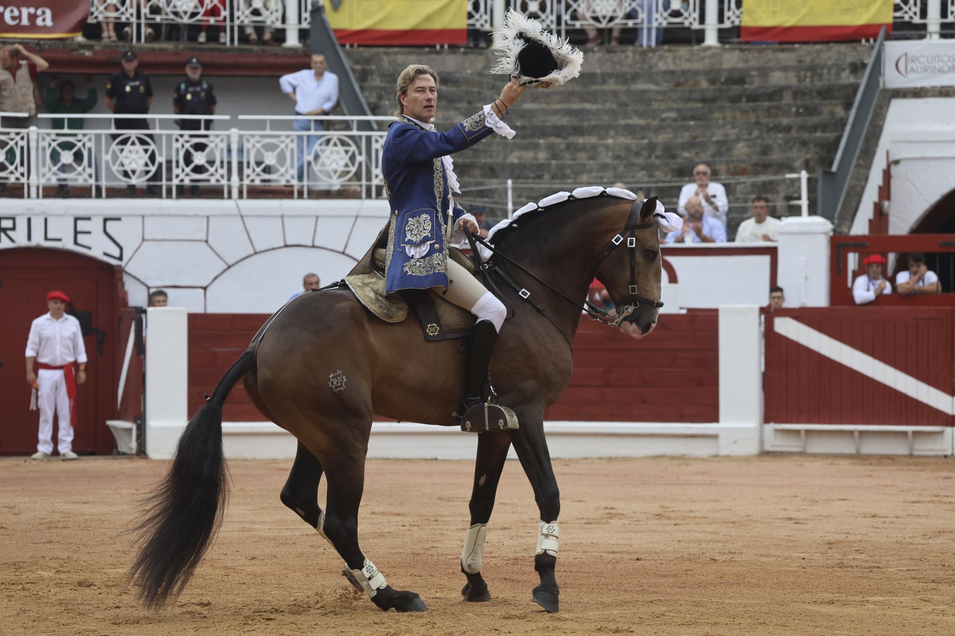 Tarde de rejones en la Feria taurina de Begoña en Gijón
