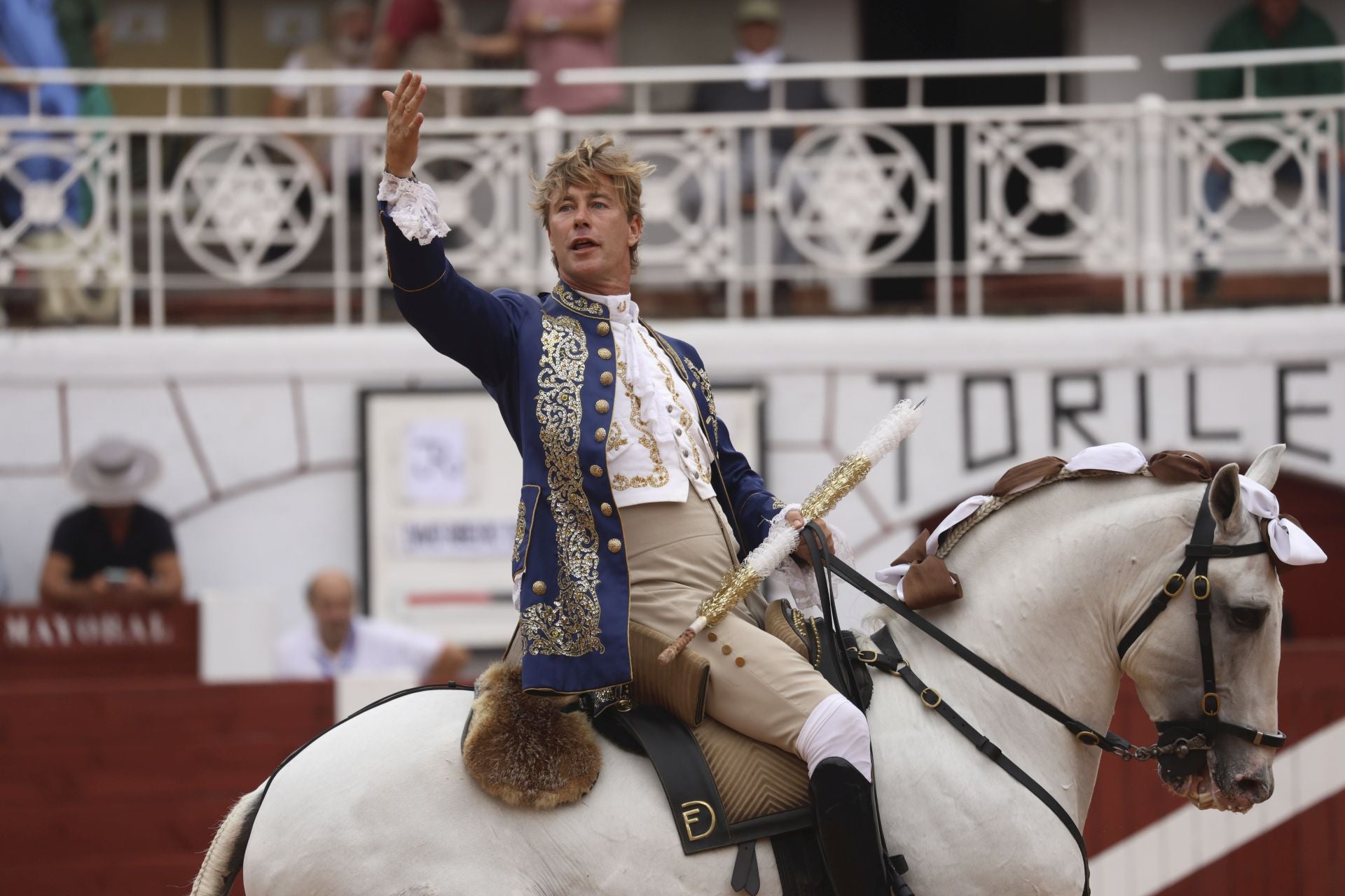 Tarde de rejones en la Feria taurina de Begoña en Gijón