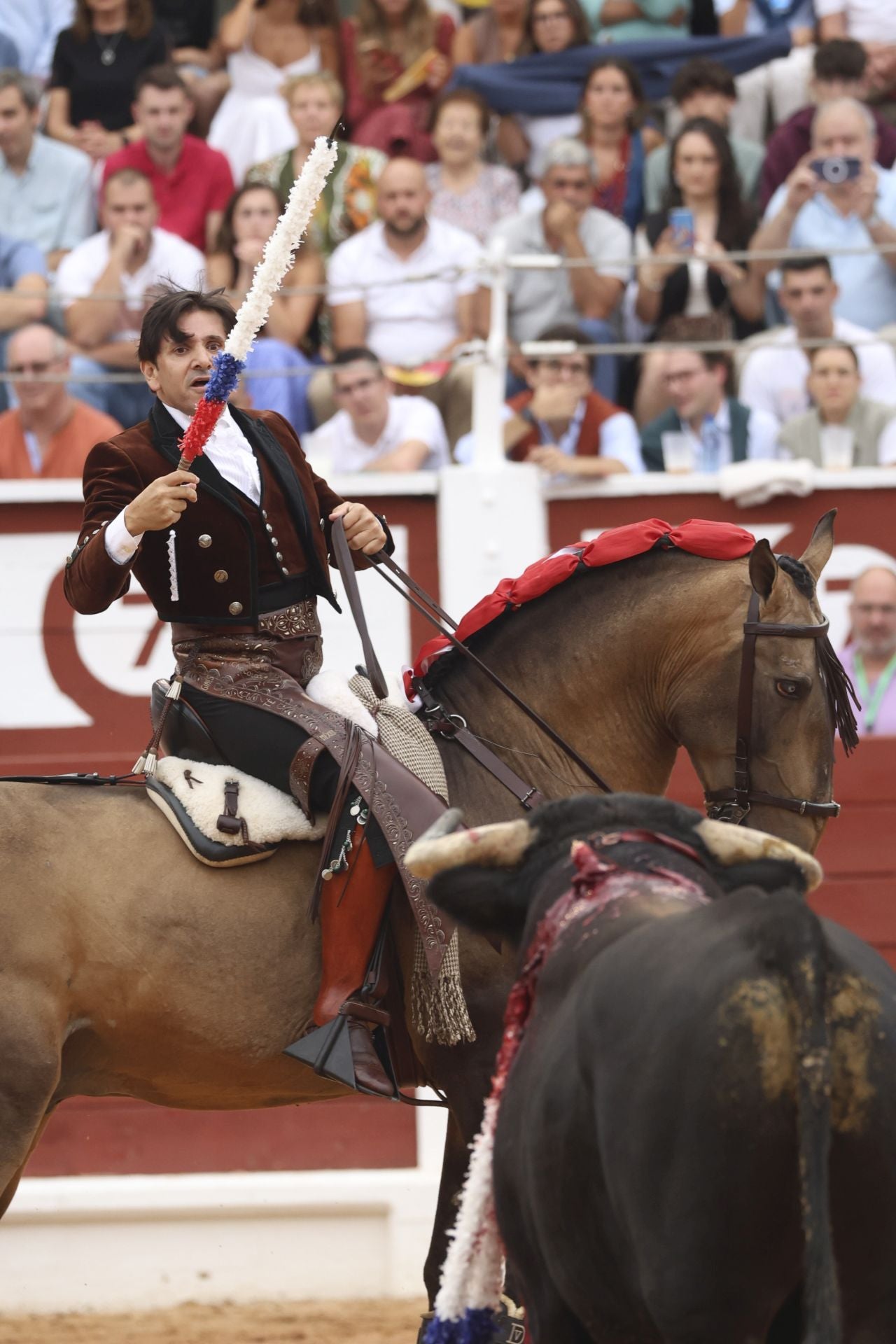 Tarde de rejones en la Feria taurina de Begoña en Gijón
