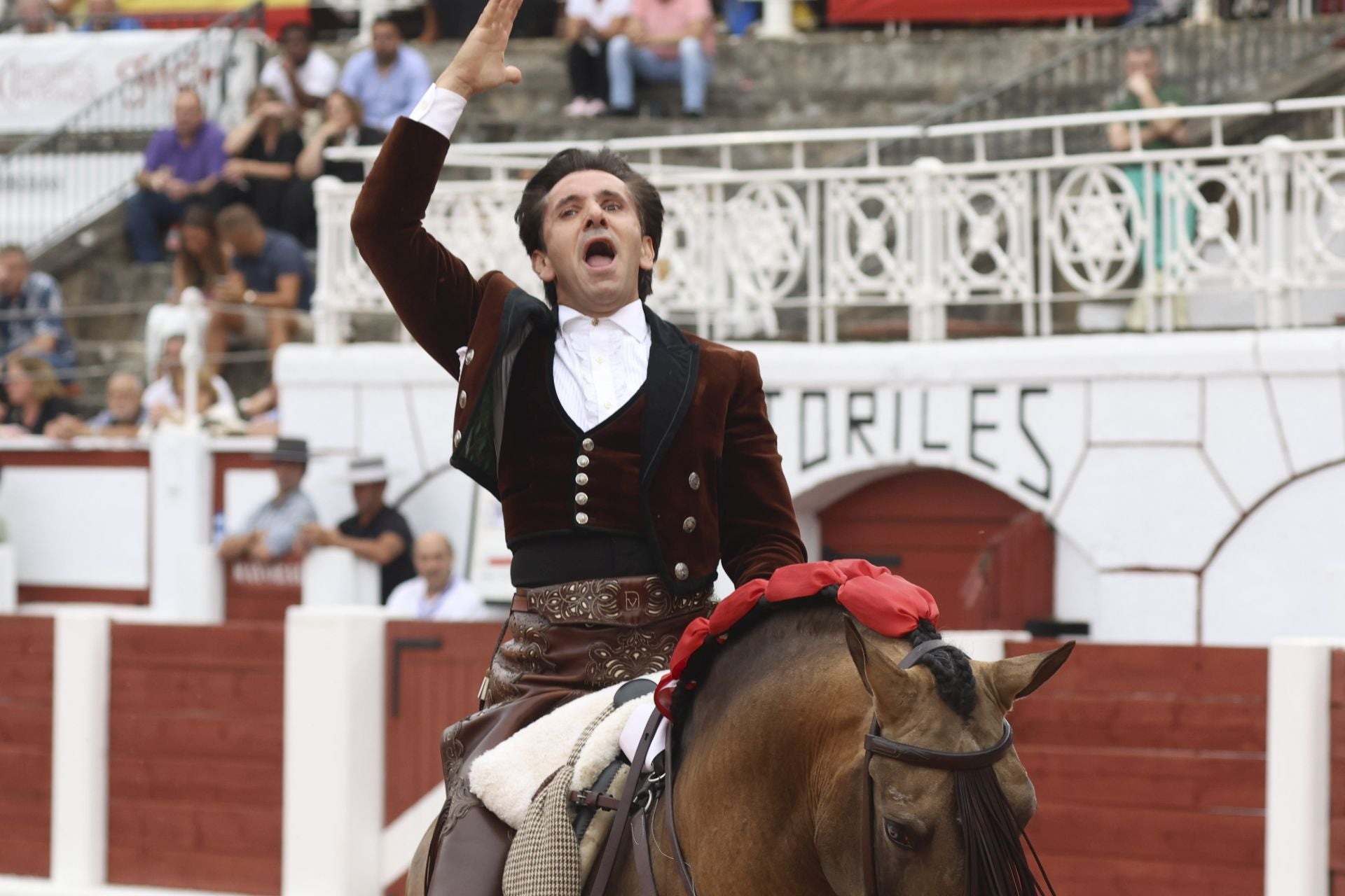 Tarde de rejones en la Feria taurina de Begoña en Gijón