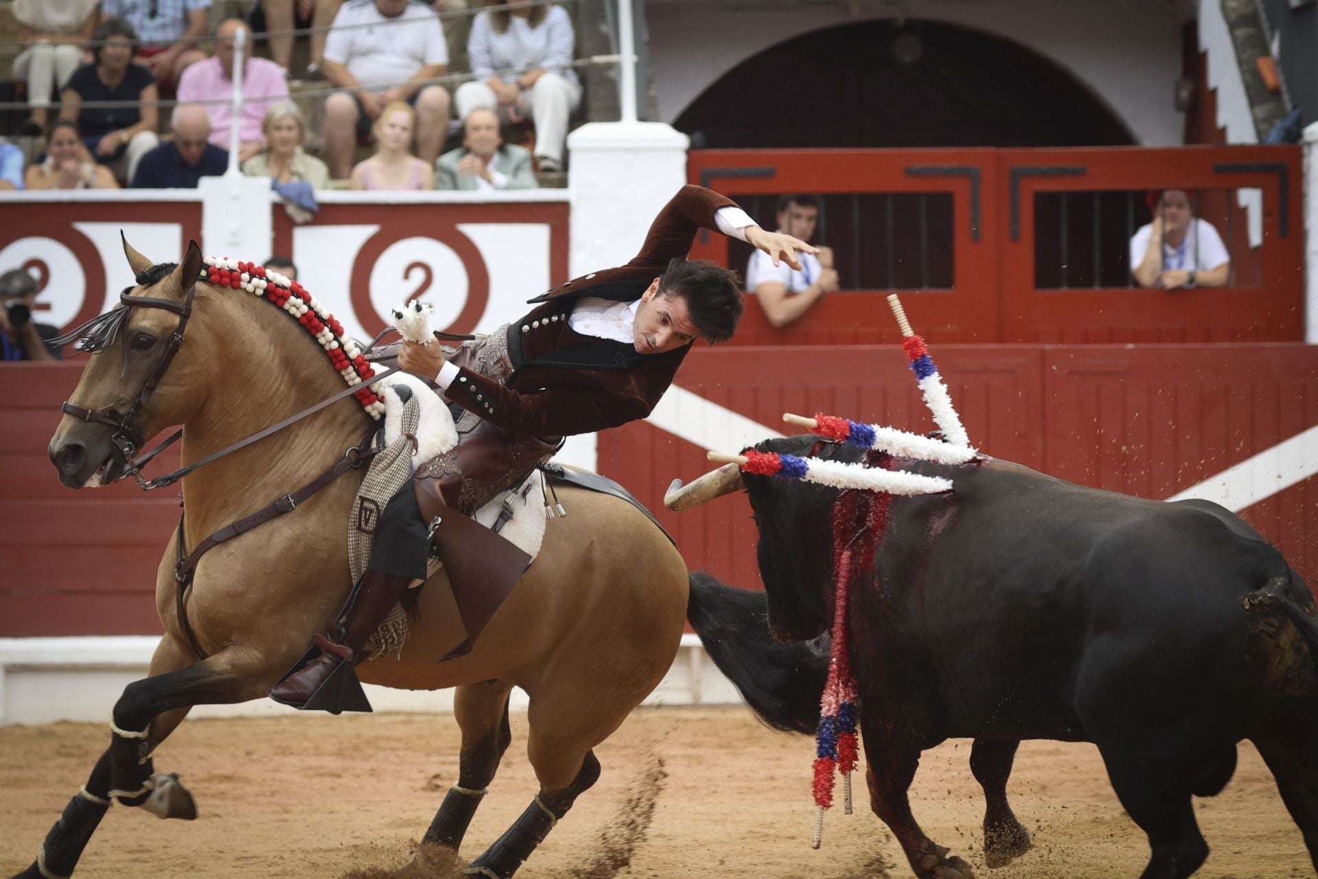 Tarde de rejones en la Feria taurina de Begoña en Gijón