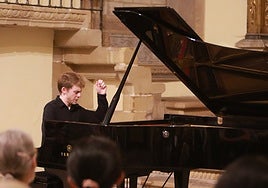 El músico, que actuaba en Gijón por primera vez.