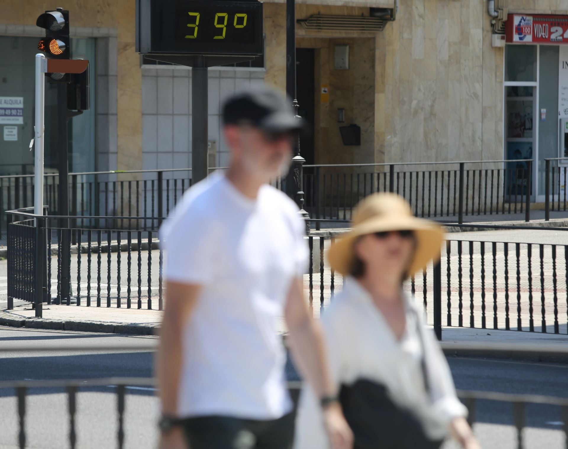 Asturias se achicharra: temperaturas sofocantes a más de 40 grados