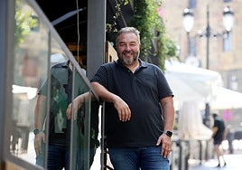 El presidente de la Asociación de Hosteleros de Gascona, Pedro Caramés.