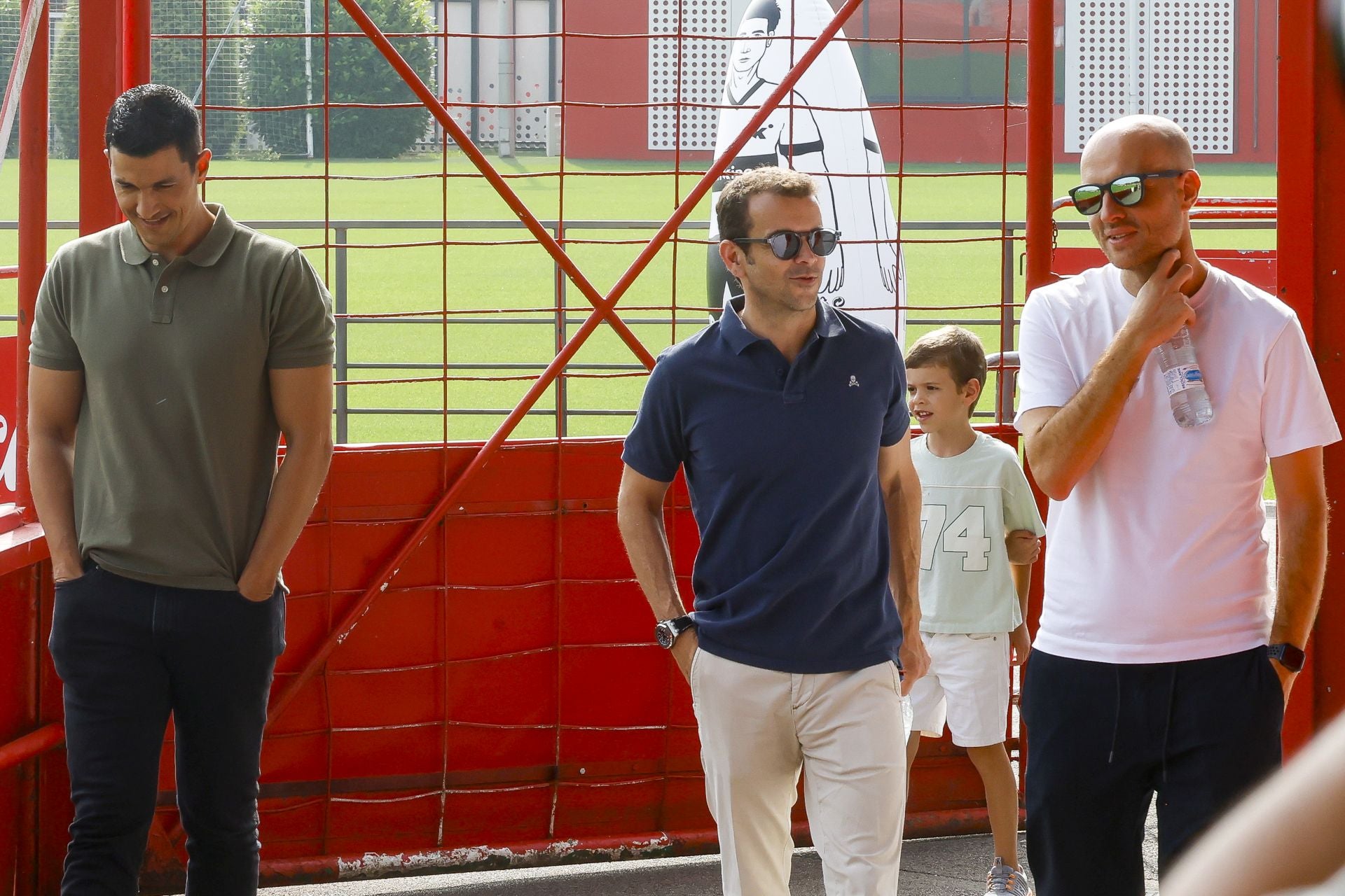 El entrenamiento del Sporting de Gijón de este sábado, 16 de agosto, en fotos