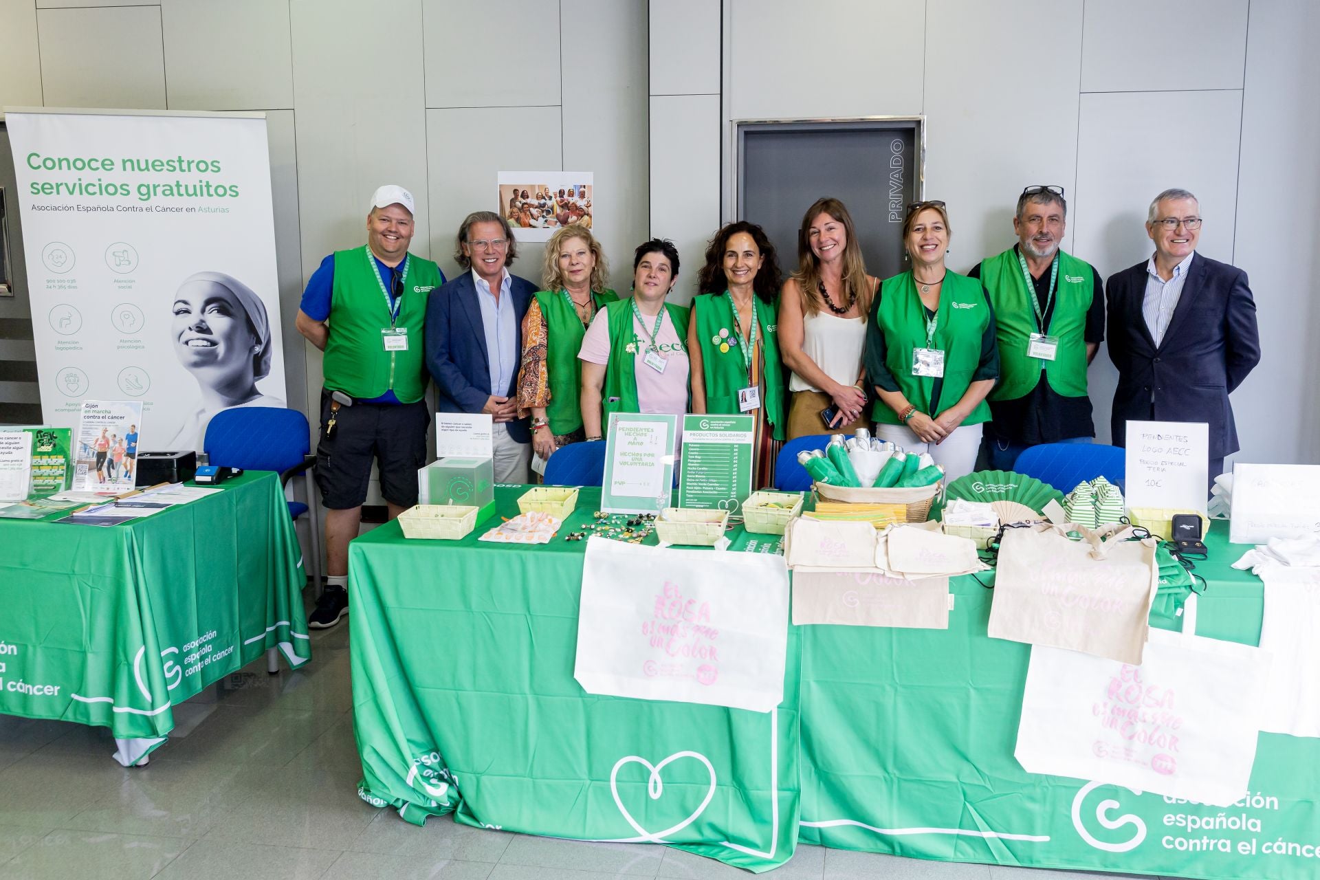 Los esenciales: los trabajadores de la Feria de Muestras de Asturias