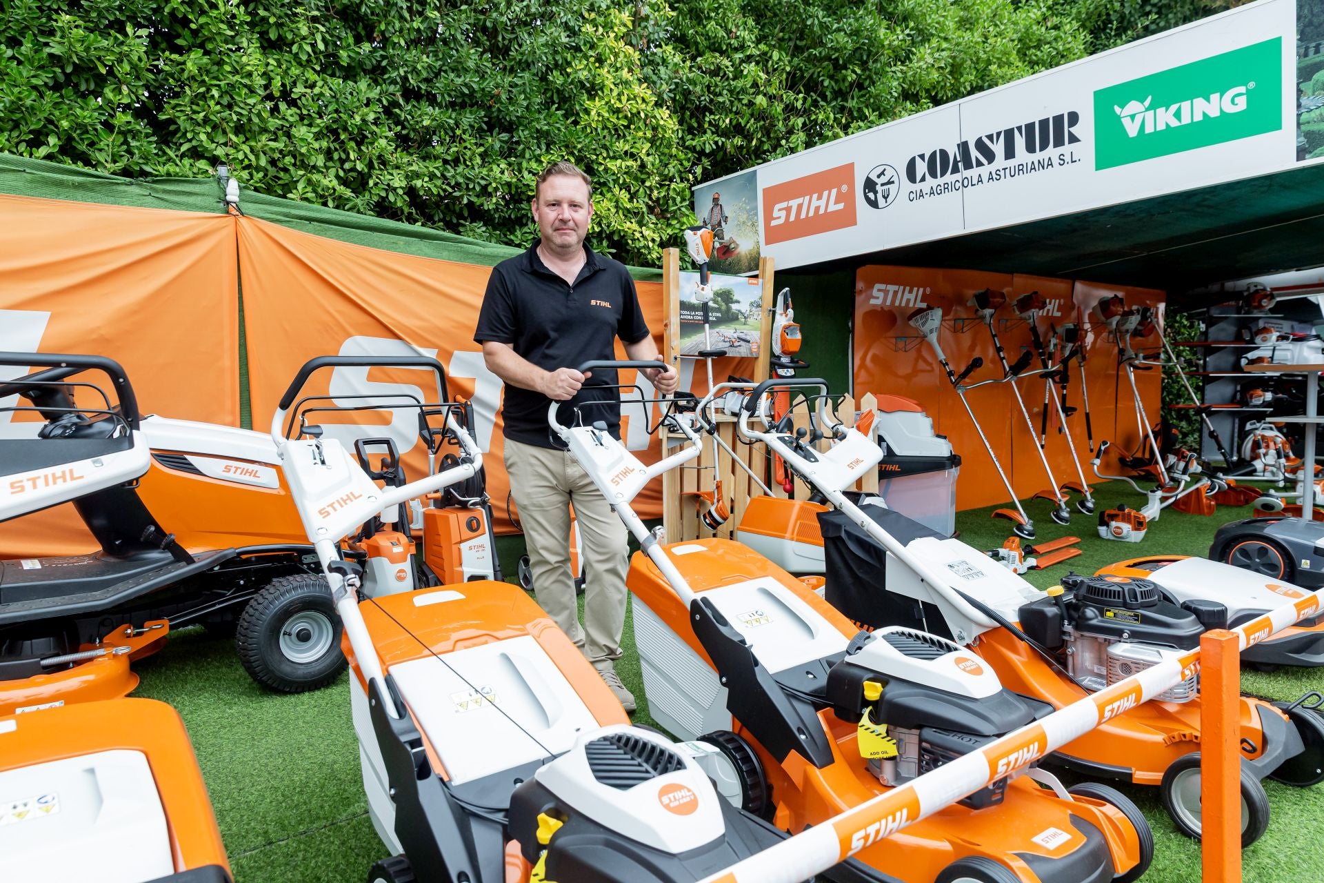 Los esenciales: los trabajadores de la Feria de Muestras de Asturias