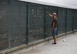 Pajarera del parque Isabel la Católica, donde se tratarán a las aves heridas o enfermas.