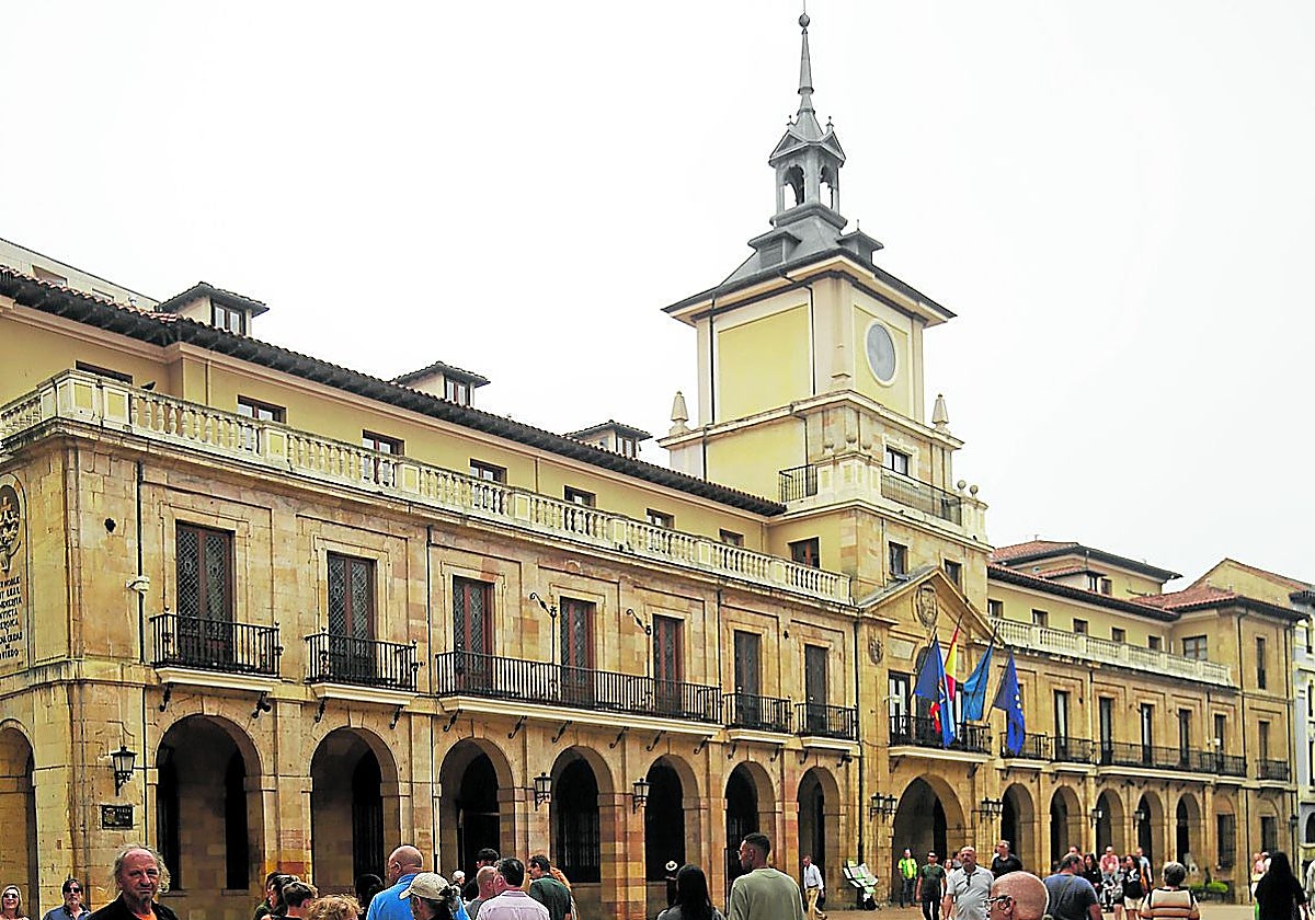 La fachada de la Casa Consistorial.
