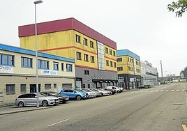 Una vista general del polígono del Espíritu Santo, uno de los principales puntos de concentración de empresas de Oviedo.