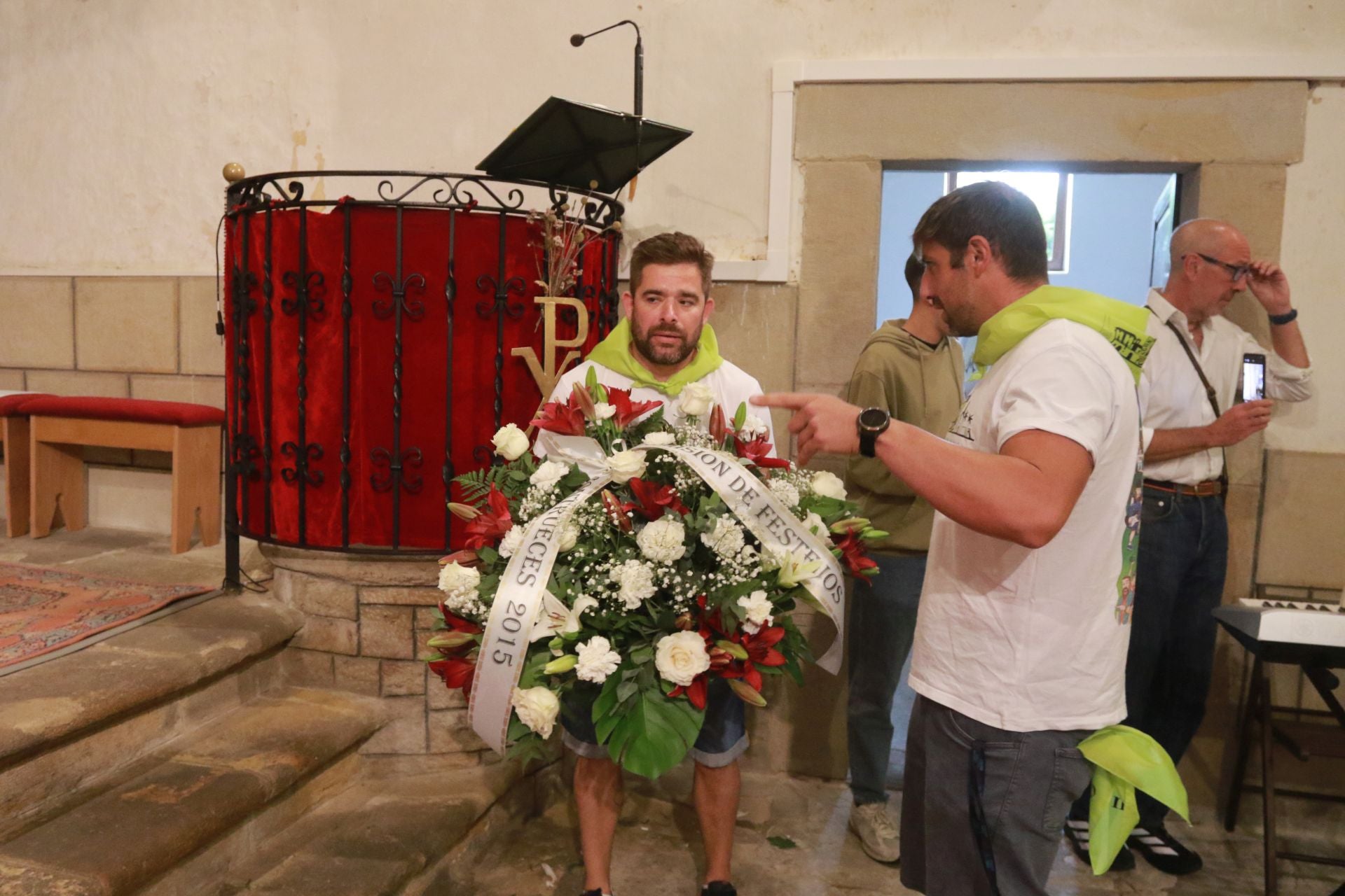 Contrueces honra a la primitiva patrona de Gijón