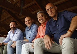 Pedro Luis Fernández, Javier Martínez, José Luis Álvarez Almeida, Pablo Buey y Ricardo Álvarez.