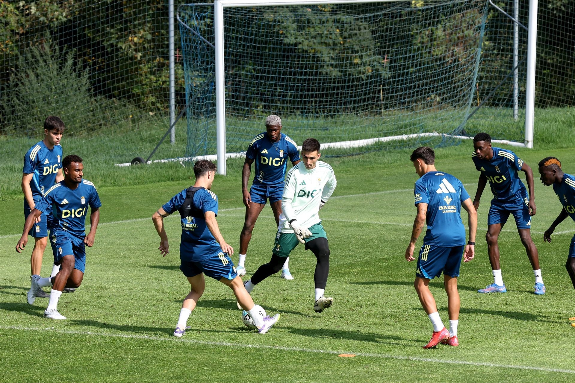 Así prepara el Real Oviedo el partido ante el Real Madrid