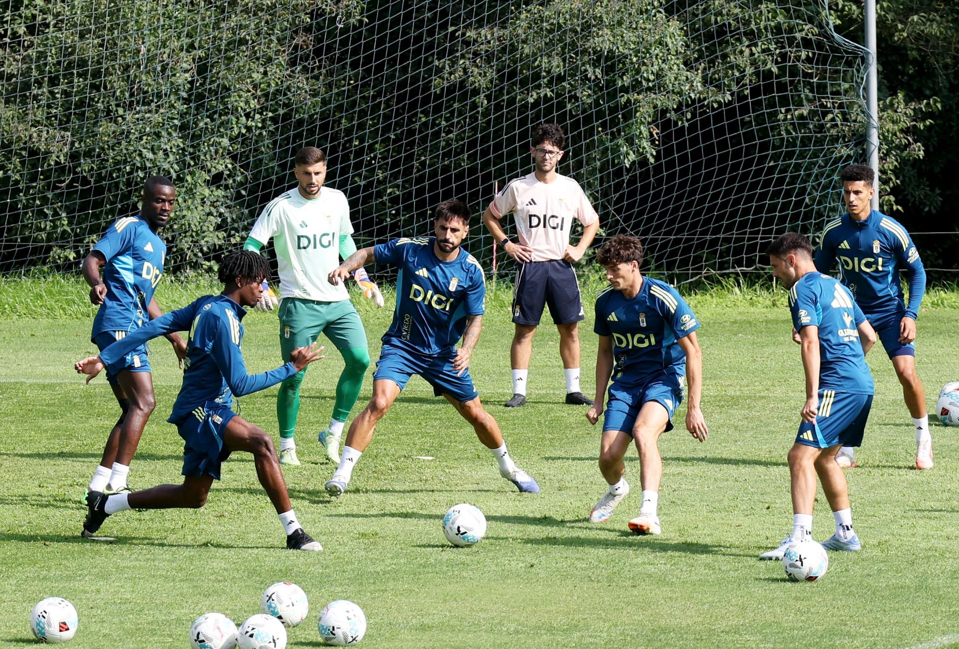 Así prepara el Real Oviedo el partido ante el Real Madrid