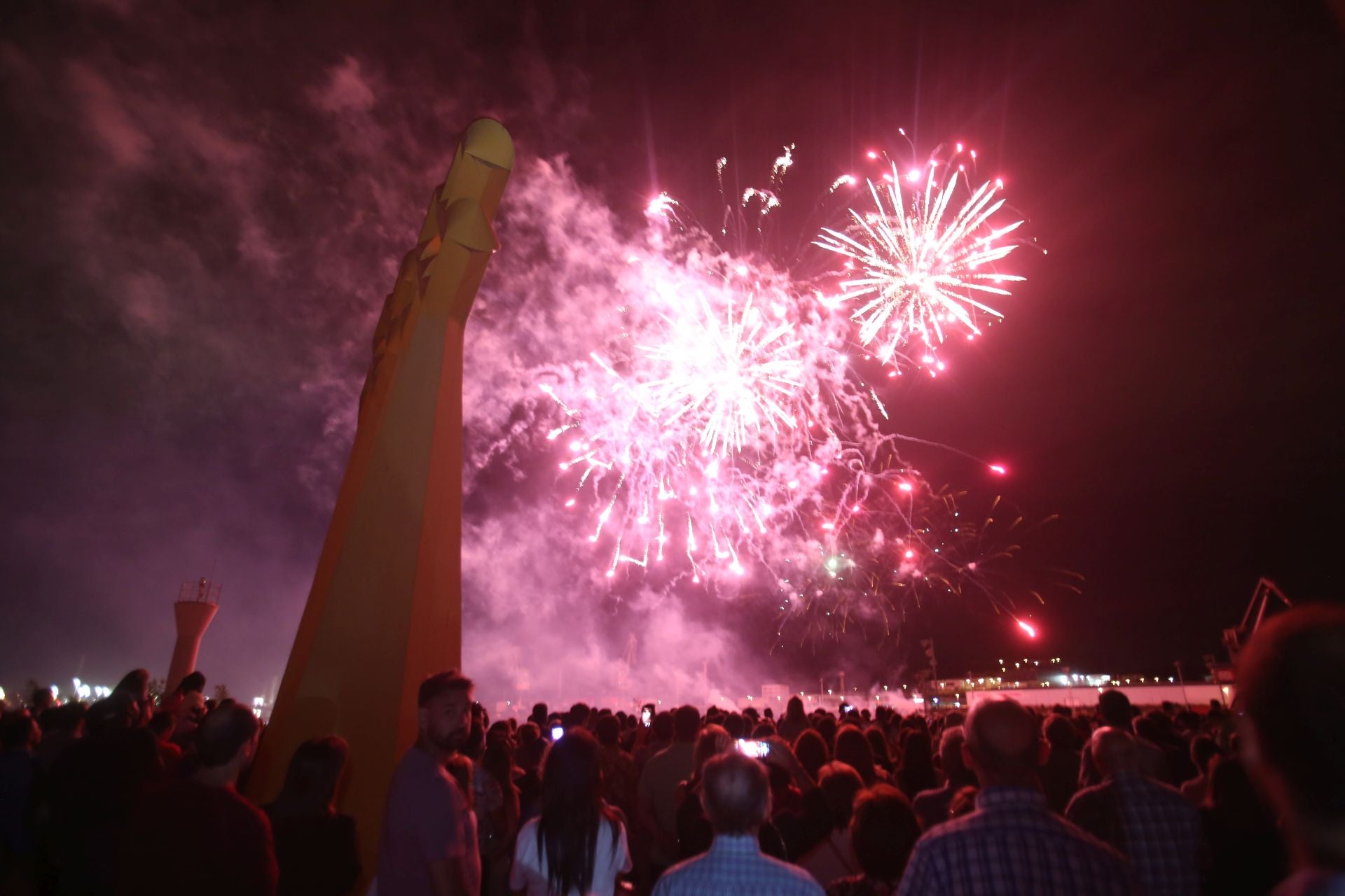 Fuegos de San Agustín de Avilés.