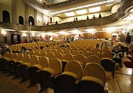 Patio de bucatas del Teatro Jovellanos.