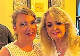 Luisa Gordaliza coincidió con Bonnie Tyler en el Zascandil.