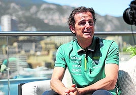 Pedro de la Rosa ejerce de embajador del equipo Aston Martin.