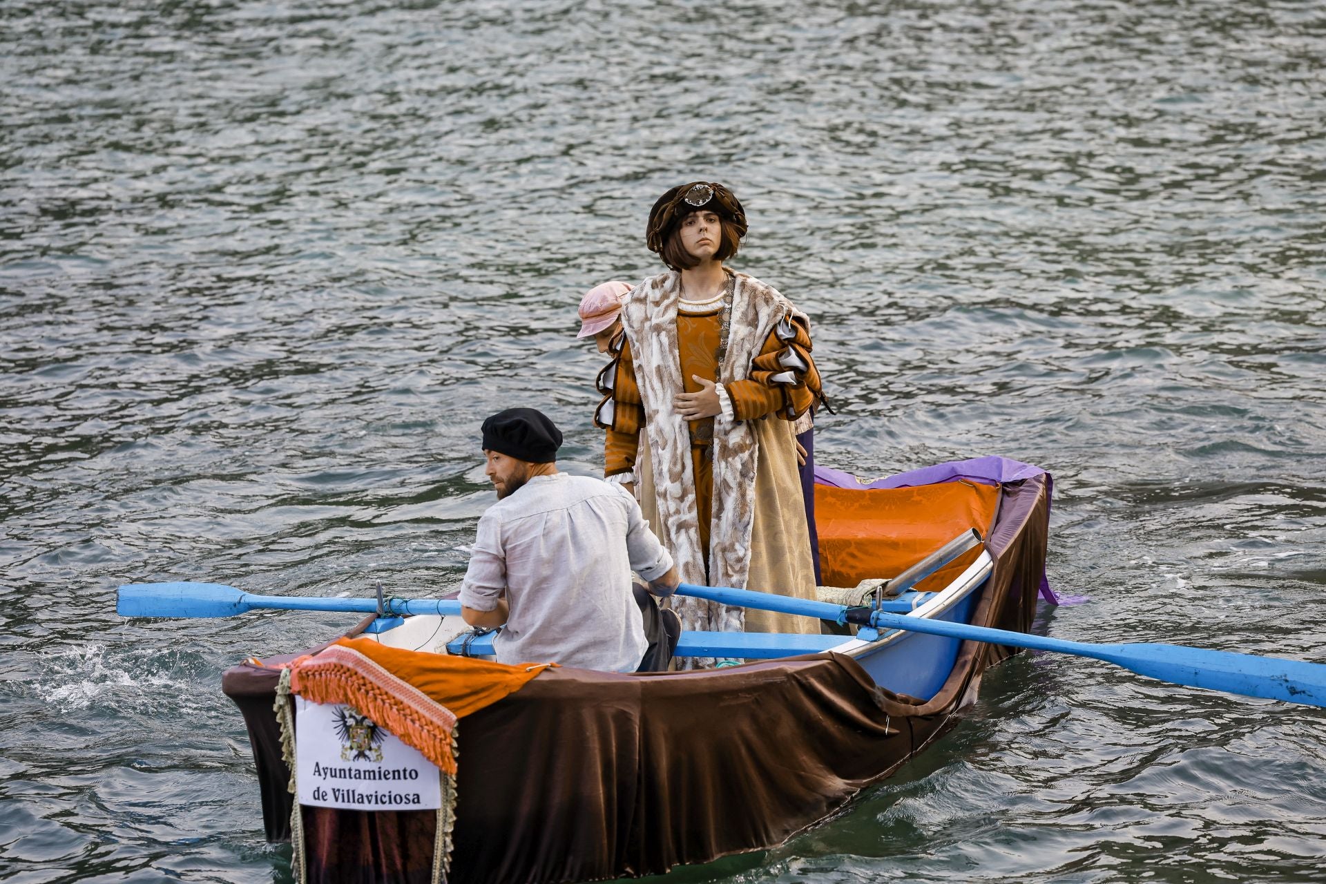 Desembarco del rey Carlos V en Tazones