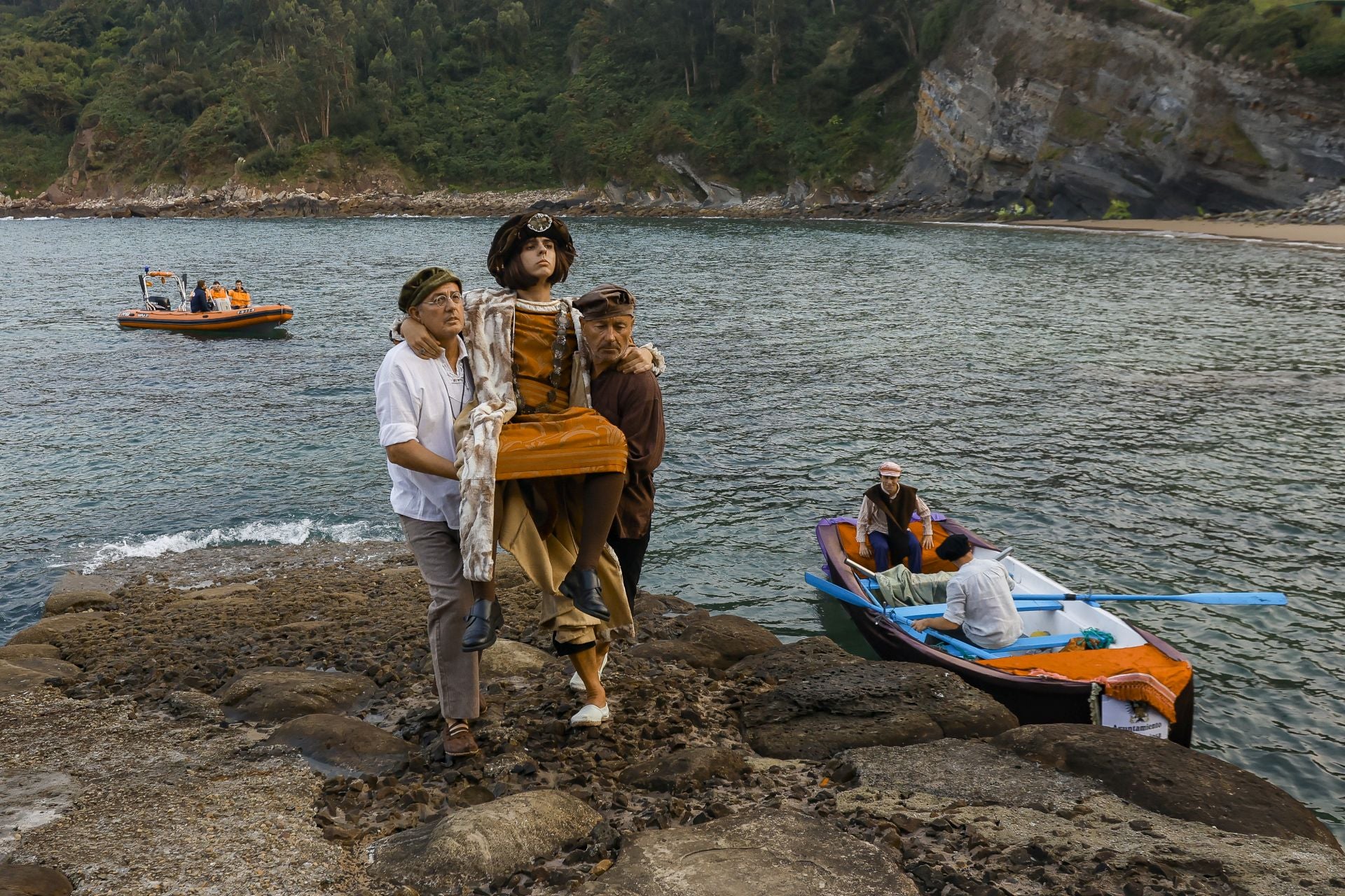 Desembarco del rey Carlos V en Tazones