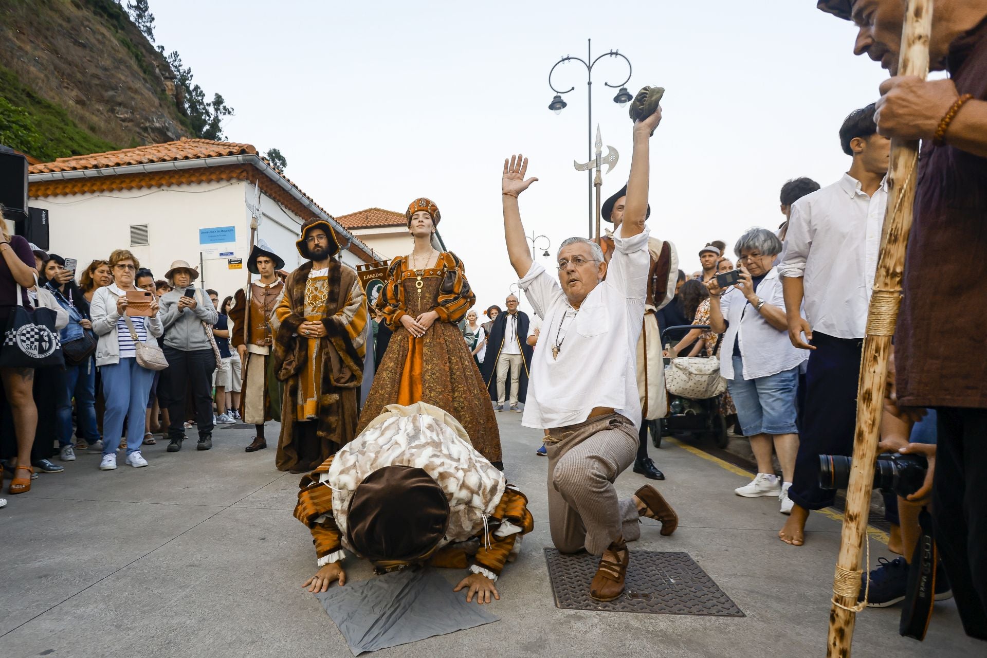 Desembarco del rey Carlos V en Tazones