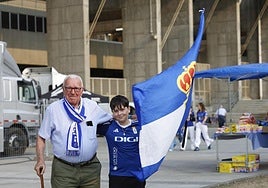 Oviedo, una afición volcada en su regreso a las grandes citas