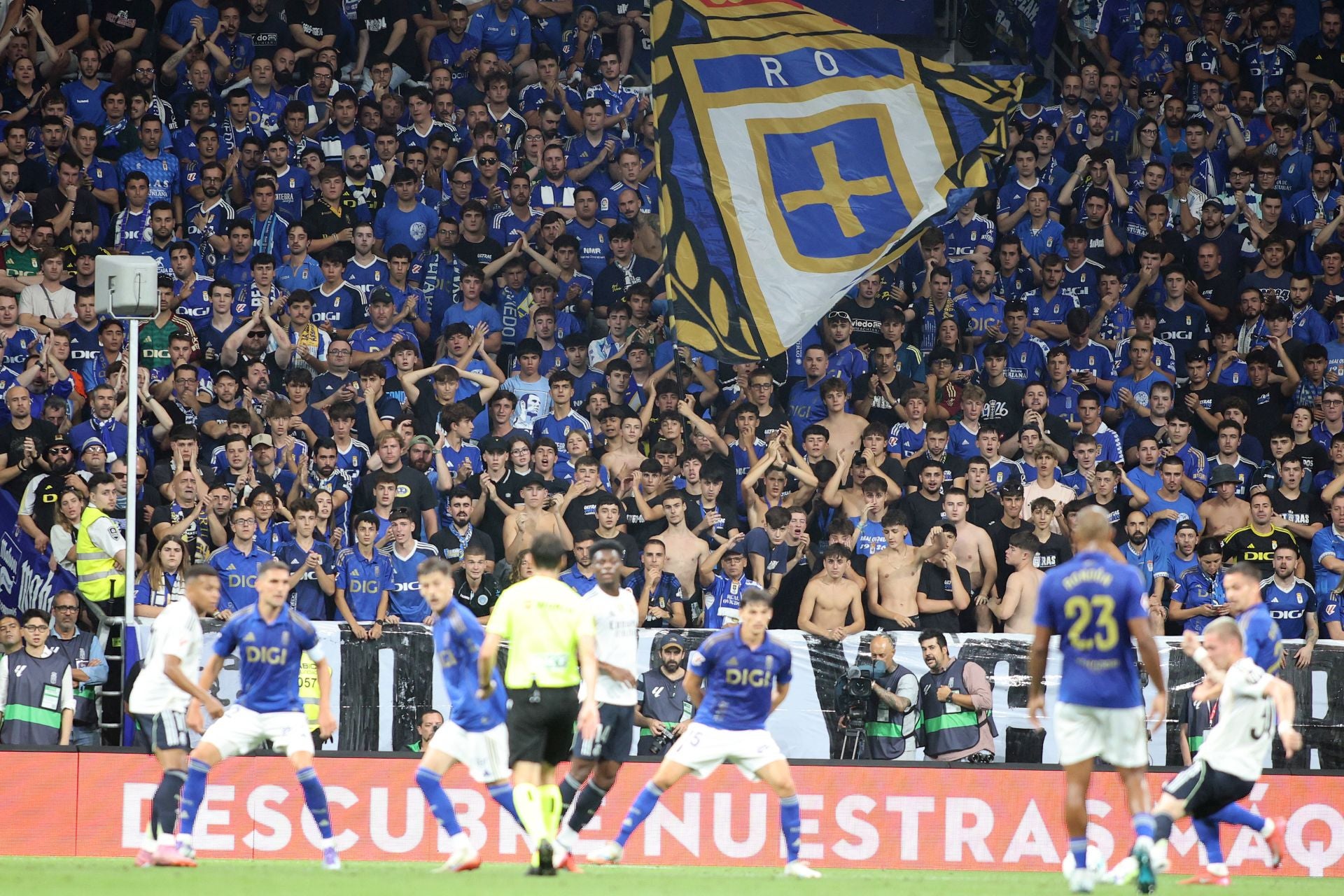 Las mejores jugadas del Real Oviedo - Real Madrid en imágenes