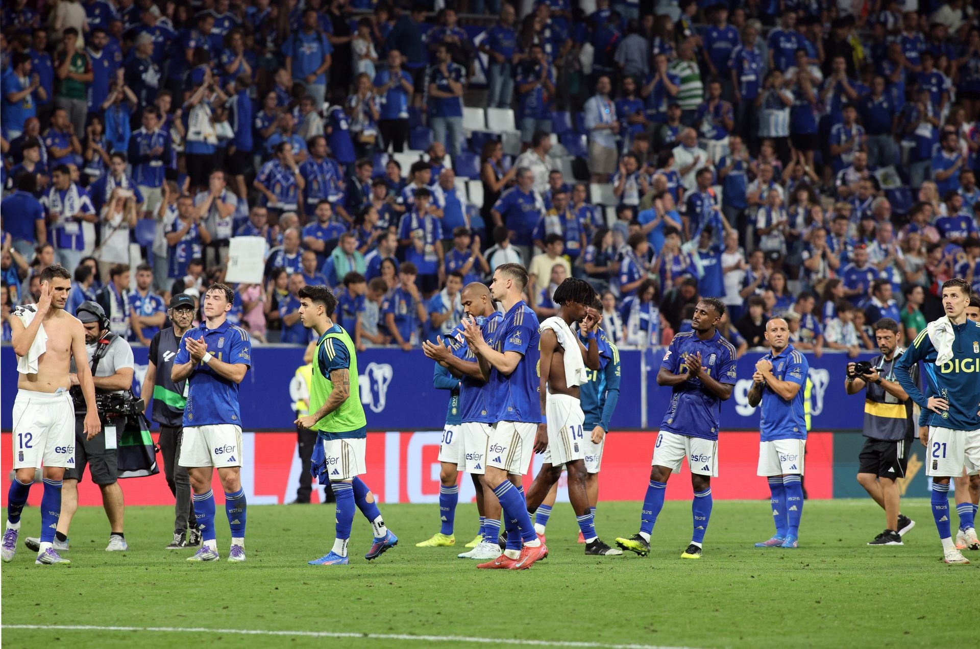 Las mejores jugadas del Real Oviedo - Real Madrid en imágenes