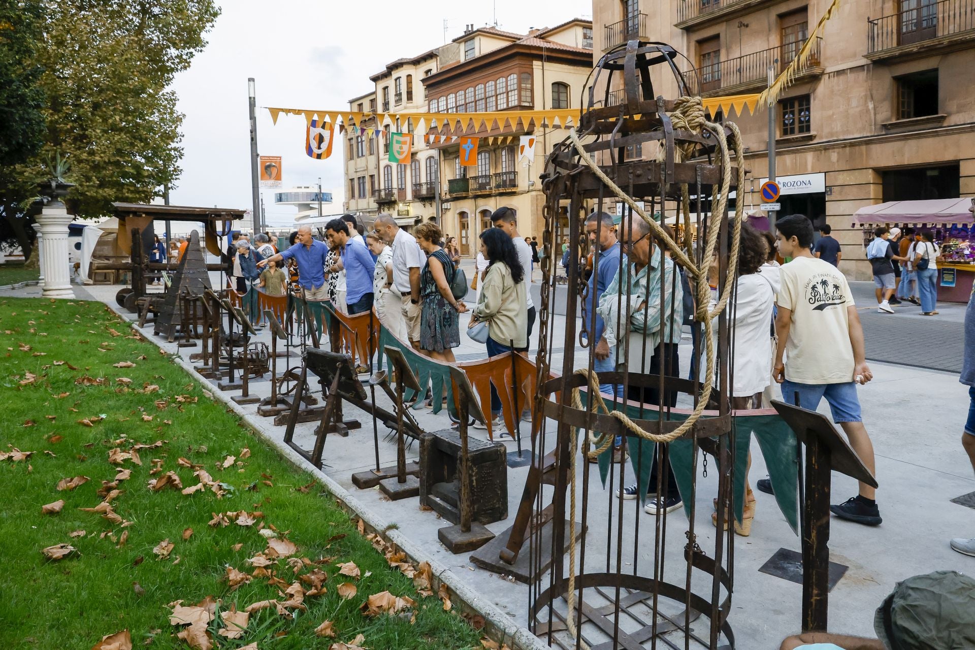 Huecco y el Mercado Medieval arrasan en Avilés
