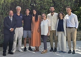 Ponentes de este martes en los Cursos de La Granda.