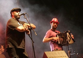 Actuación de La Tarrancha, en una imagen de archivo.