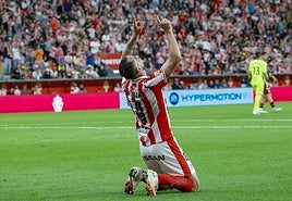 El Sporting logró vencer a la Cultural Leonesa y mantener la racha.