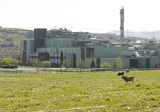 Instalaciones de DuPont en el valle de Tamón.