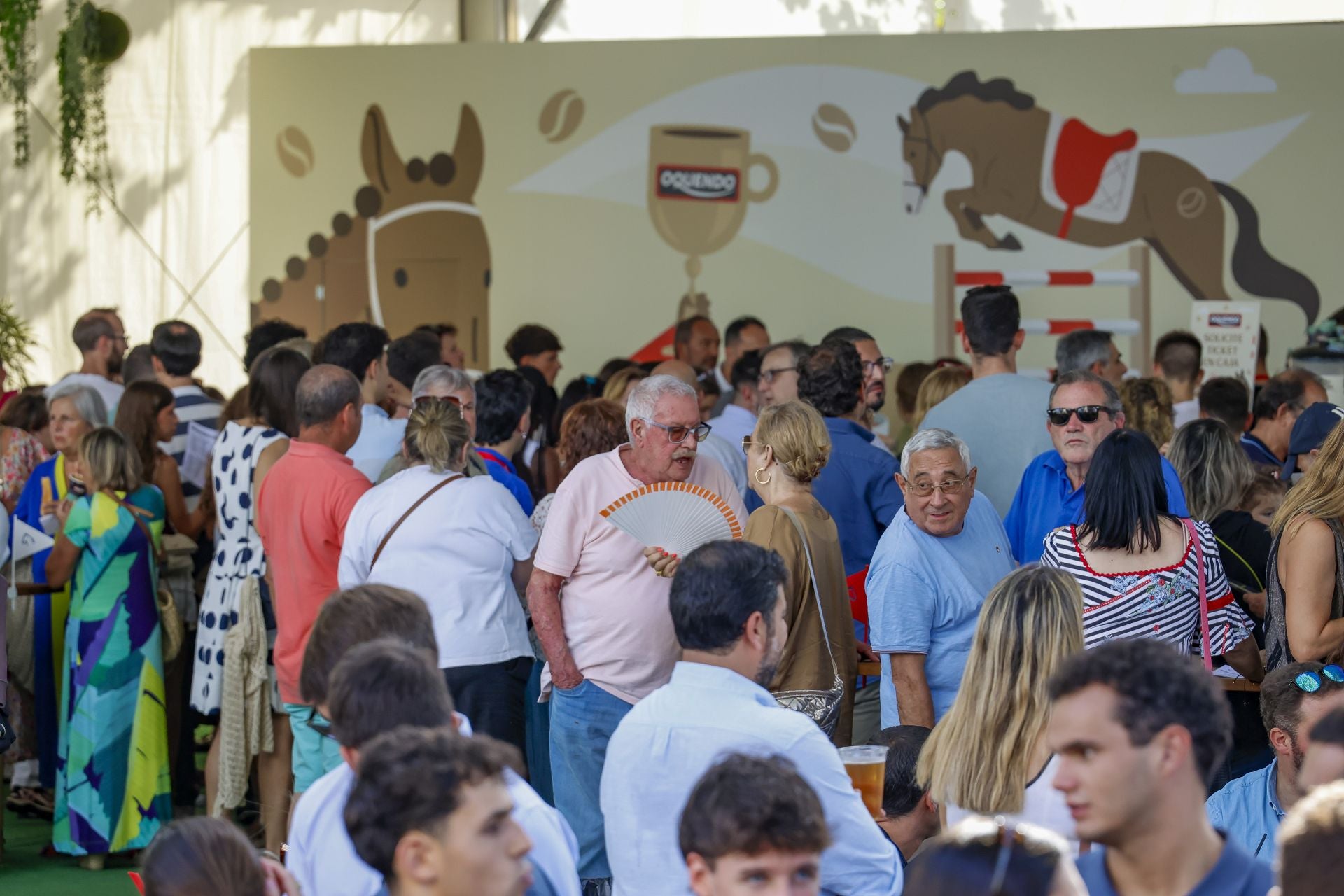 El Hípico de Gijón, lleno este sábado