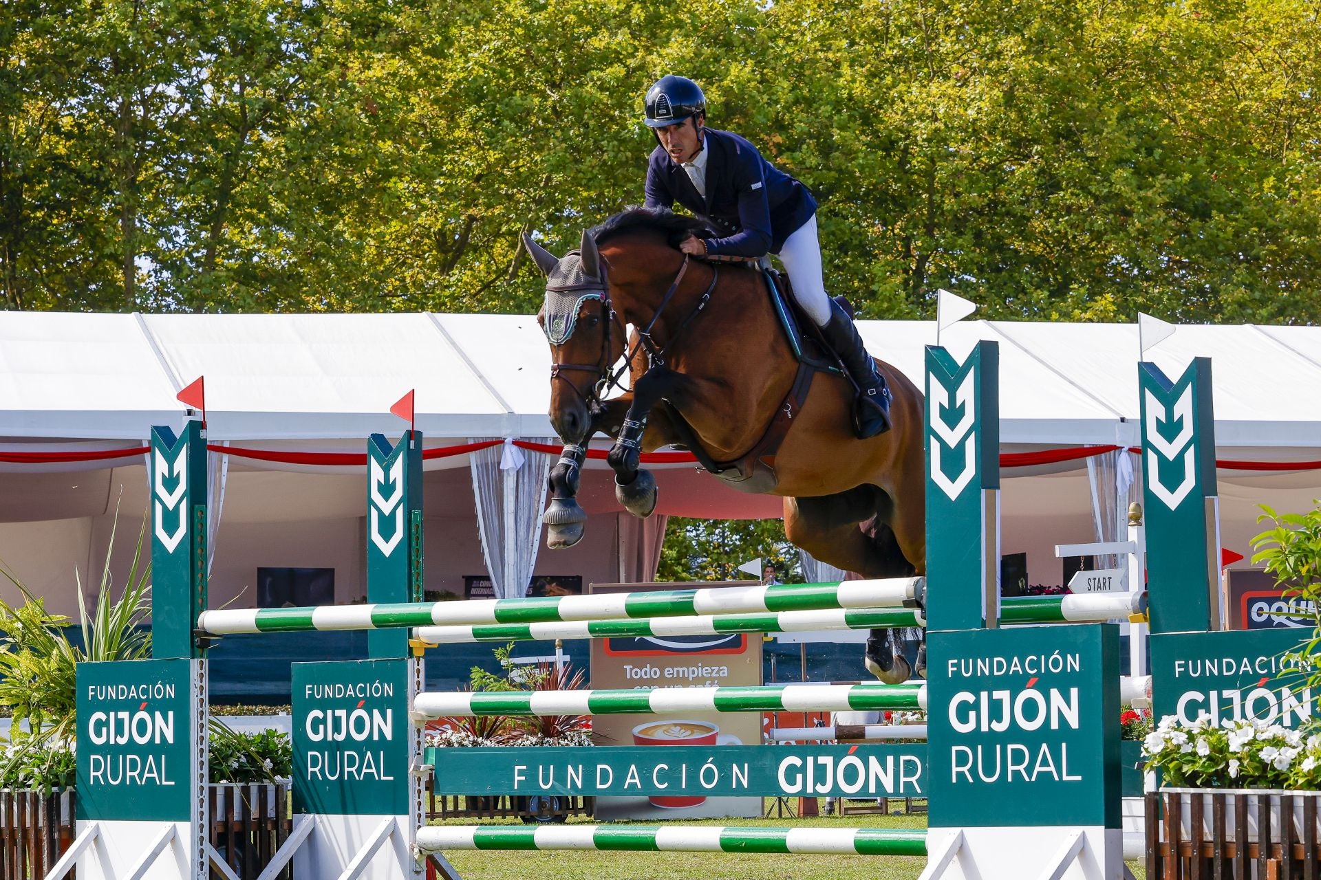 El Hípico de Gijón, lleno este sábado