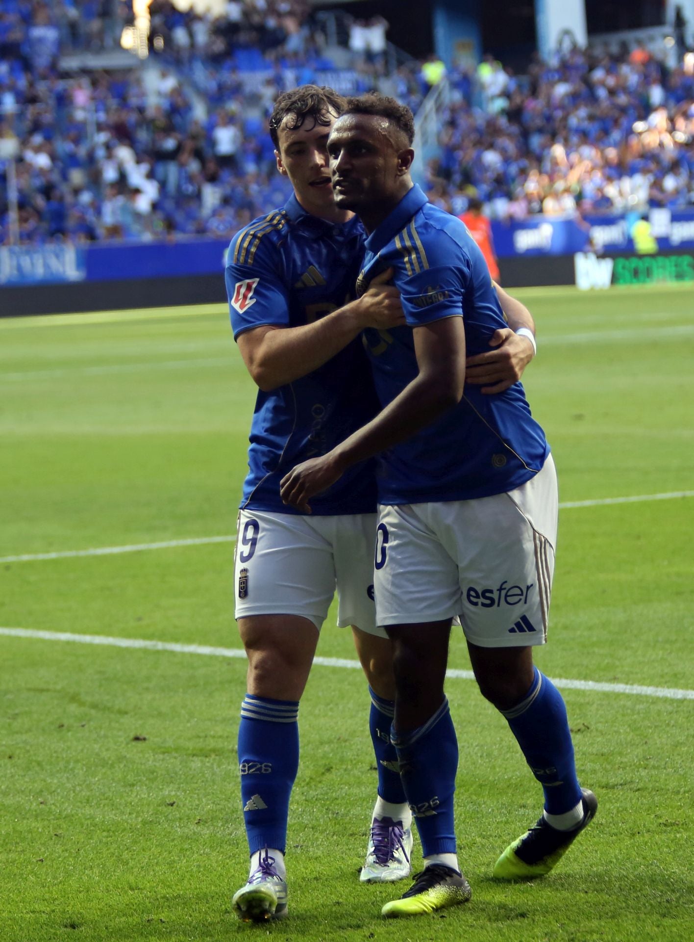 Las mejores jugadas del Real Oviedo - Real Sociedad en imágenes