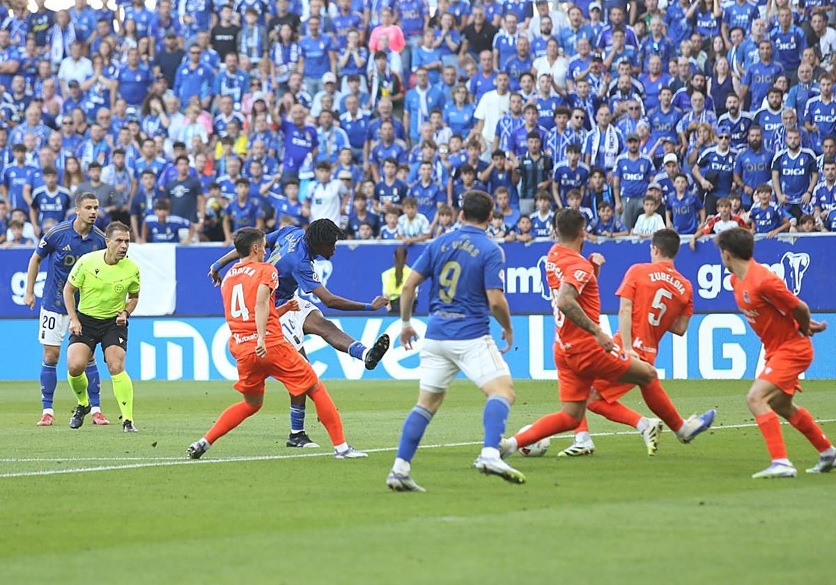 Real Oviedo 1-0 Real Sociedad: el Oviedo ya celebra en Primera