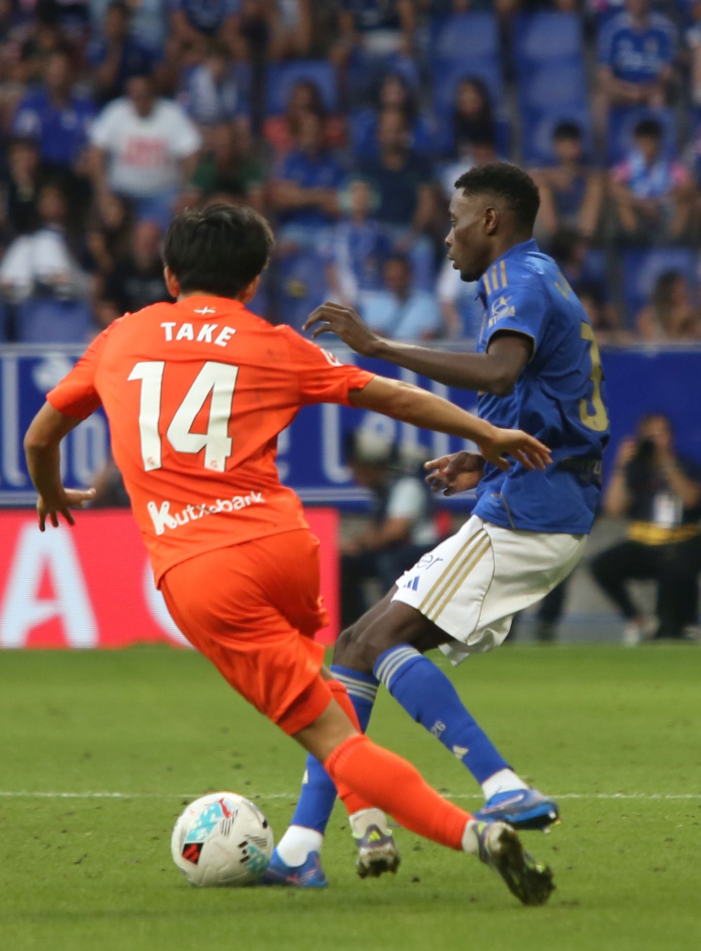 Las mejores jugadas del Real Oviedo - Real Sociedad en imágenes