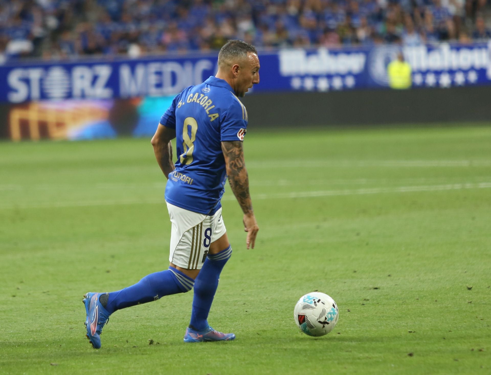 Las mejores jugadas del Real Oviedo - Real Sociedad en imágenes