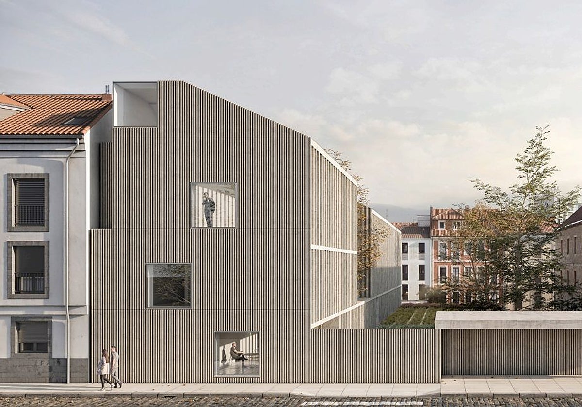 Recreación del futuro Museo Piñole junto a Tabacalera.