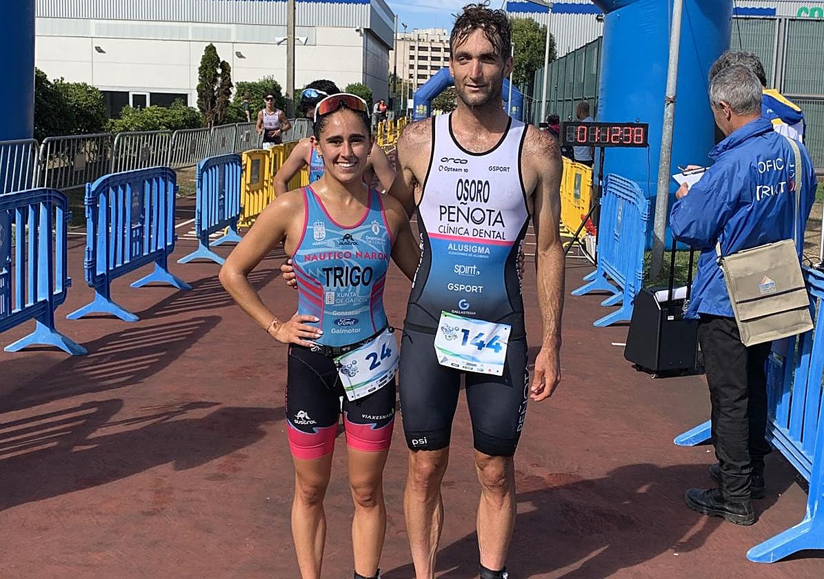 Pello Osoro y Andrea Trigo