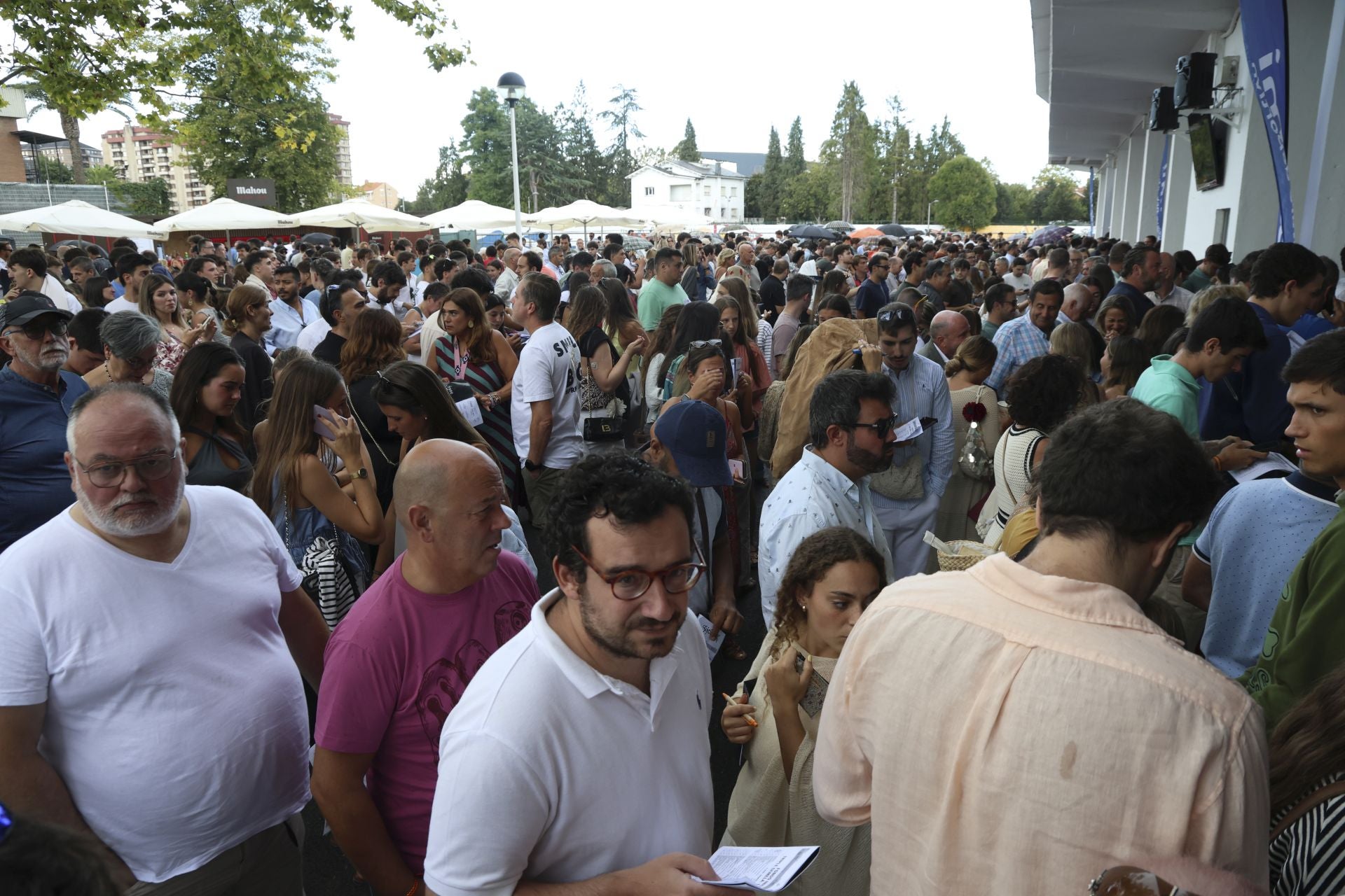 Llenazo en el hípico este domingo