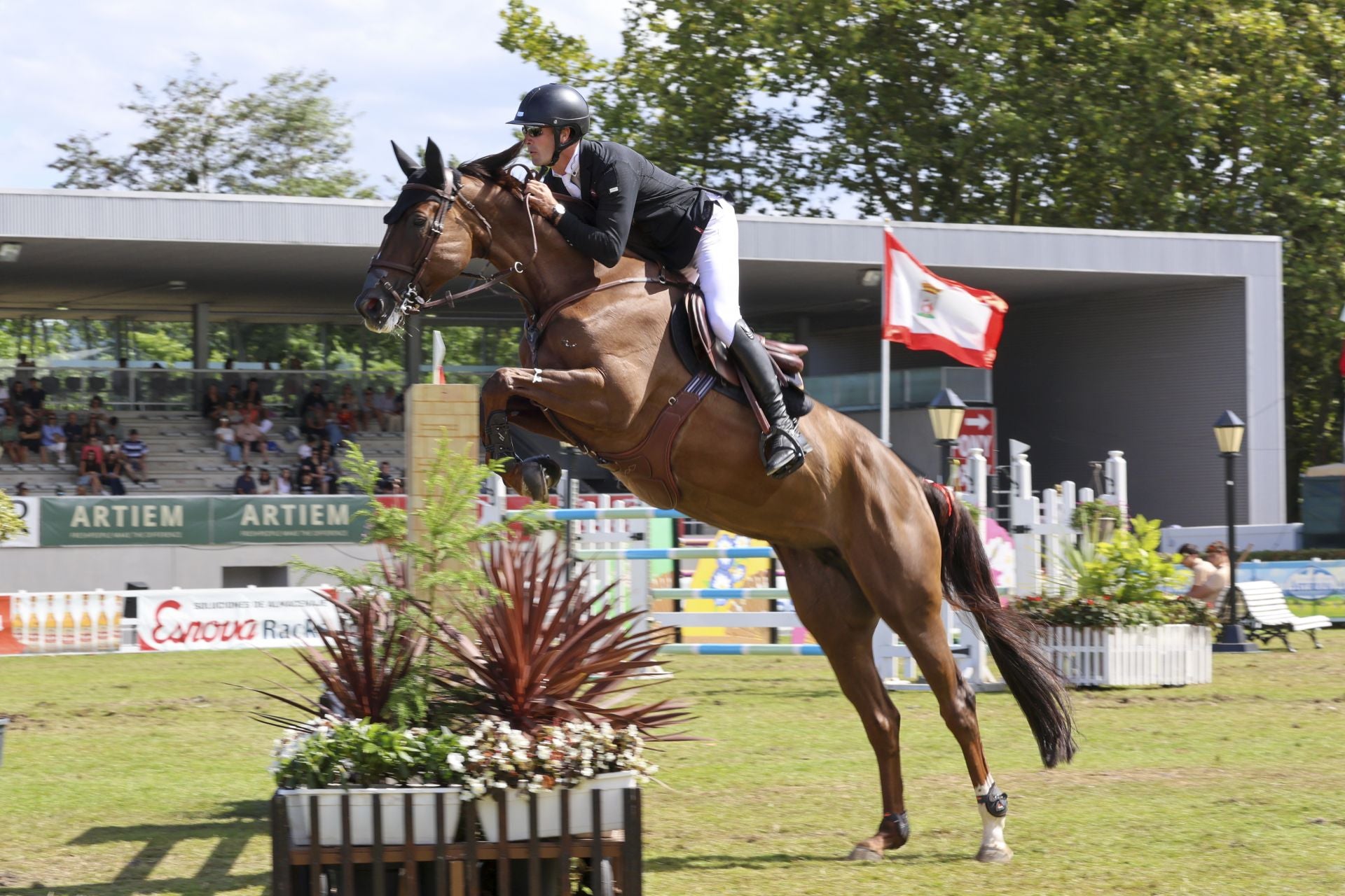Llenazo en el hípico este domingo