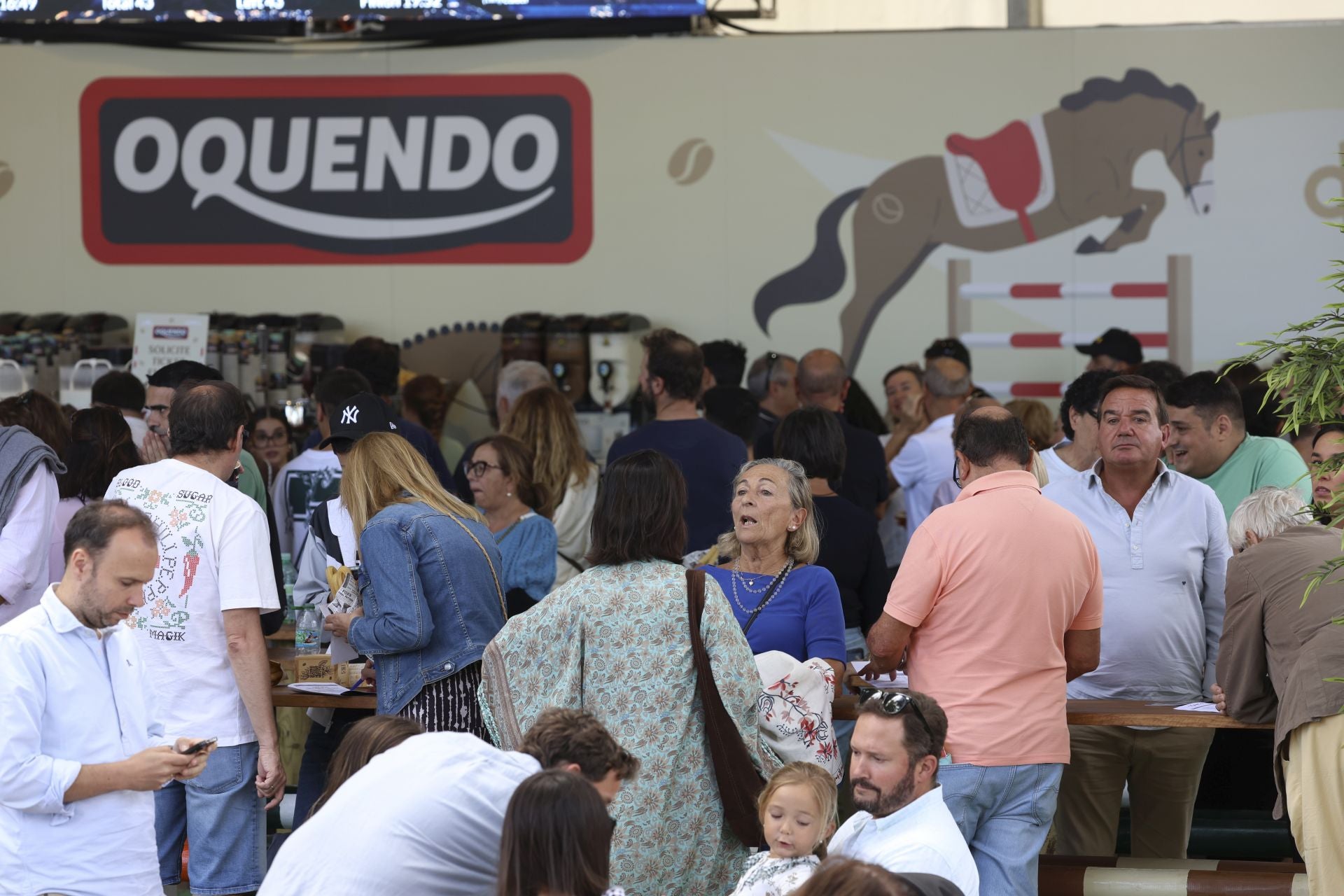 Llenazo en el hípico este domingo