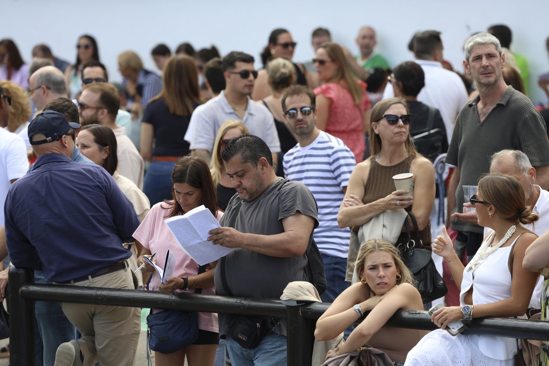 Llenazo en el hípico este domingo
