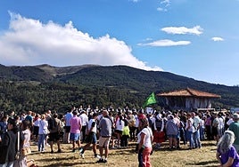 Fiesta de La Regalina, en Cadavedo, en el concejo de Valdés.