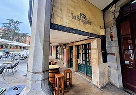 Situación actual del restaurante La Fragata, en la calle San Francisco.