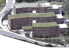 Proyecto del futuro centro de formación profesional de La Grandiella.